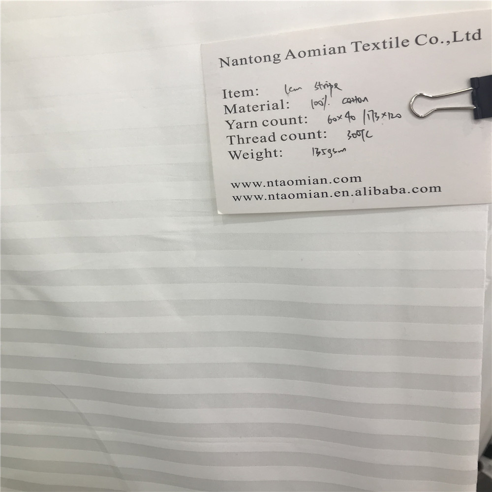 Sateen Stripe Fabric